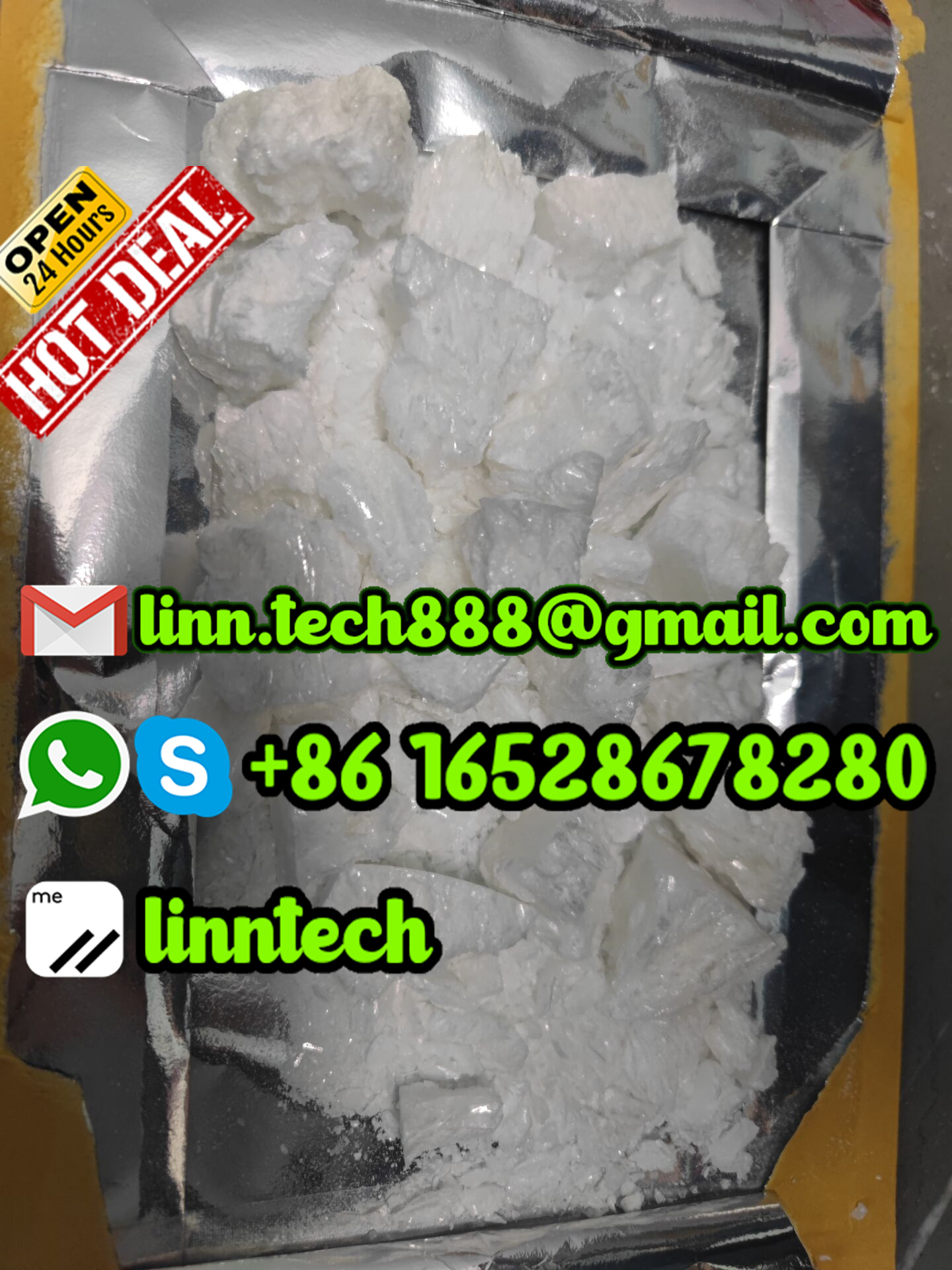 Buy crystal white yellow Eutyones-d5 DMT Molly mdma dmt crystal  Euk cas 478020-50-7 strong  - photo