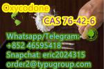 High quality Oxycodone CAS 76-42-6Whatsapp: +852 46595418 Snapchat: eric2024315 - Sell advertisement in New York city