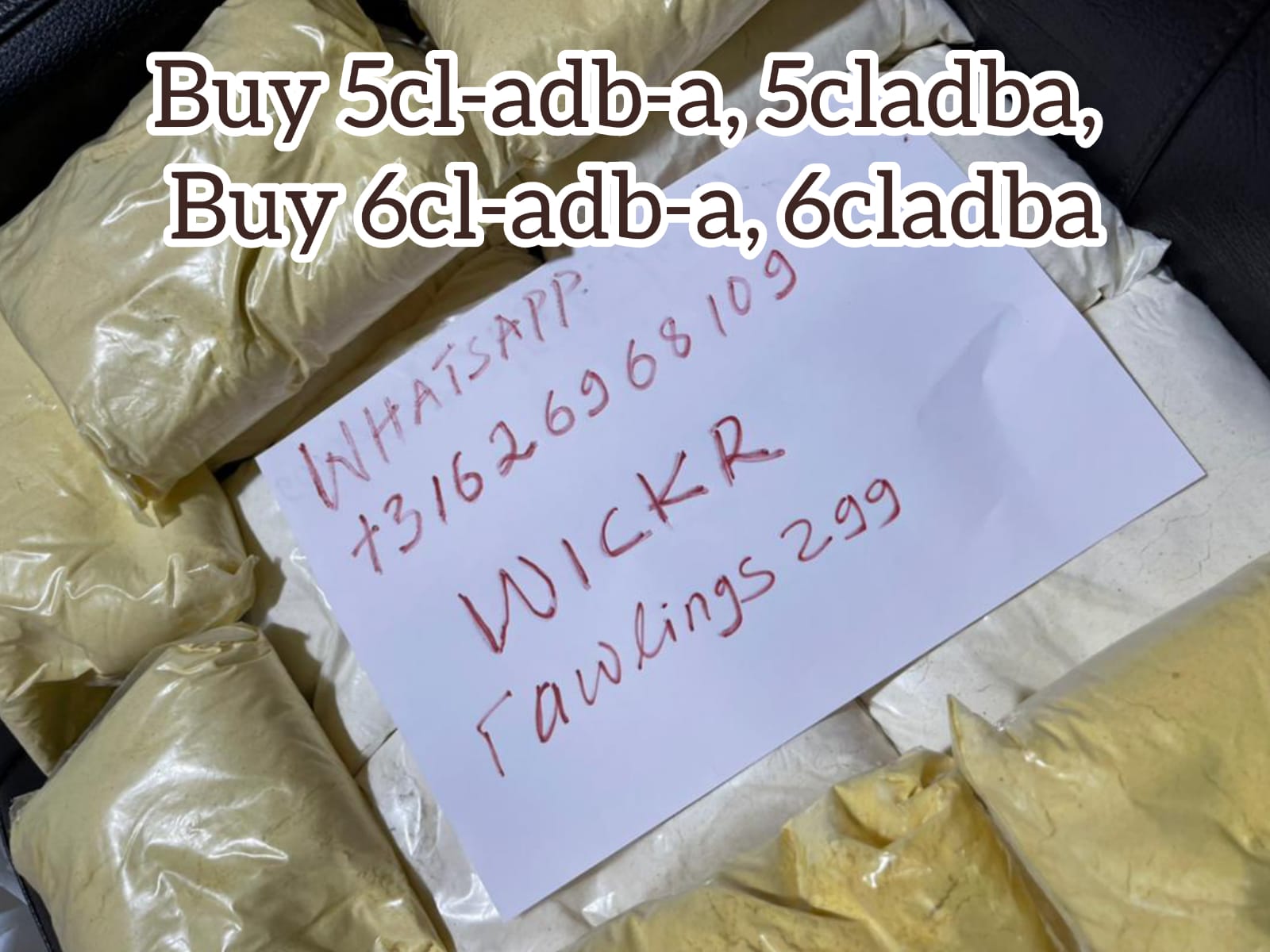 Buy 5CLADBA, 5CL-ADB A, 6CLADBA ,6CL-ADB A, 5f-ADB, 4f-ADB, SGT-78, jwh o18, 7AFF - photo