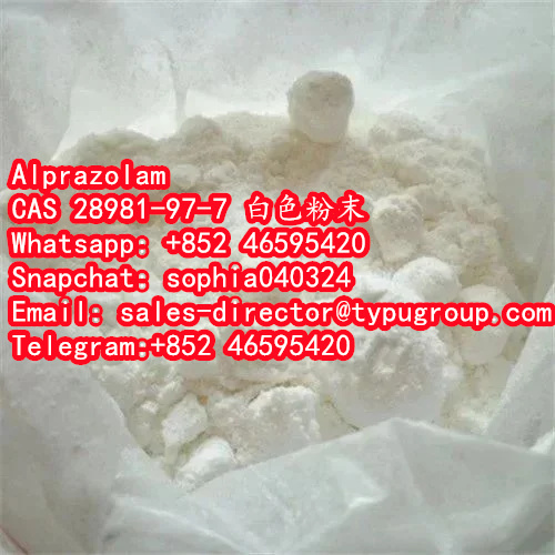 Alprazolam	cas28981-97-7 white powder - photo