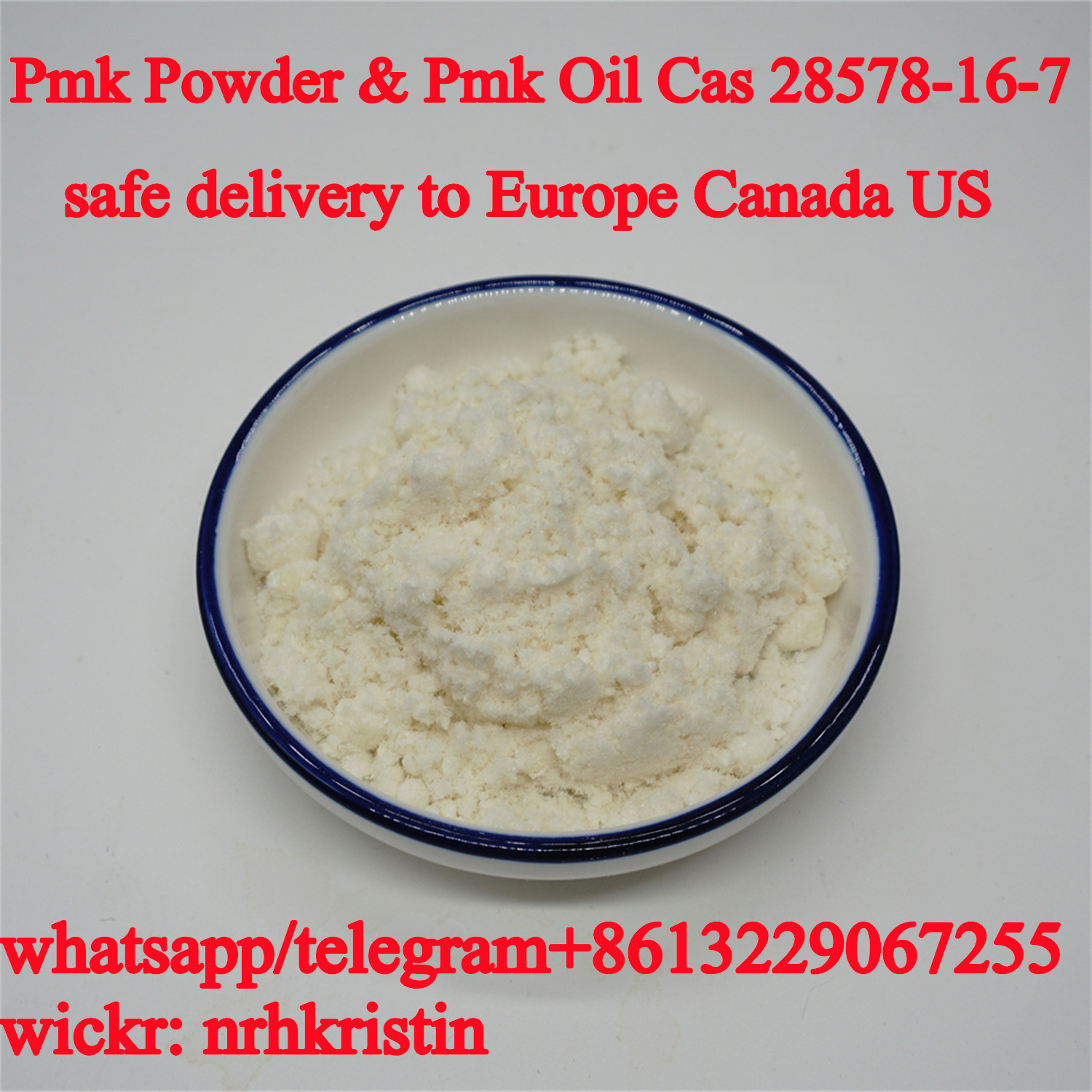 Europe Canada door to door safe arrival white / light yellow pmk powder pmk oil  - photo