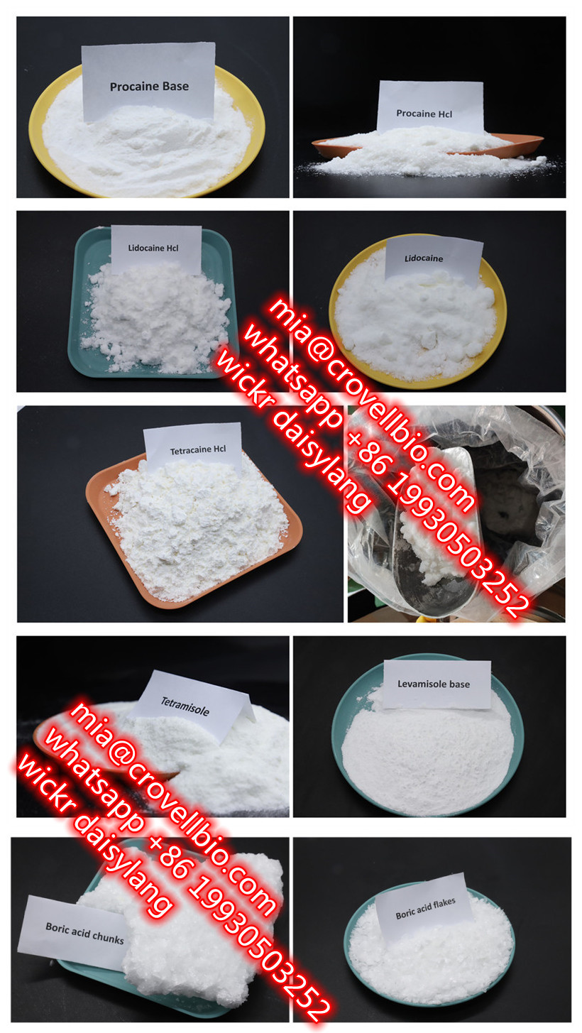 Tetracaine benzocaine lidocaine supplier in CHina  （mia@crovellbio.com  whatsapp +86 19930503252  - photo