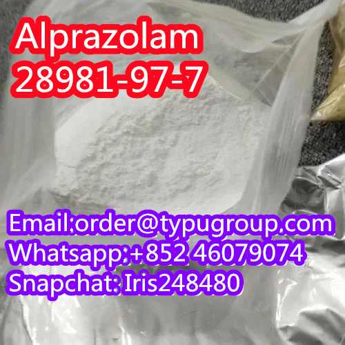 High quality Alprazolam cas 28981-97-7 low sale price huge stock Whatsapp:+852 46079074  - photo