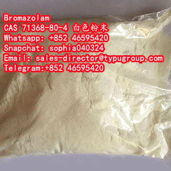 Bromazolam 	cas71368-80-4 white powder - photo