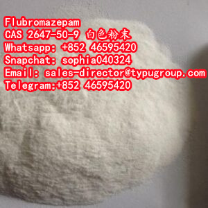 Hot sale Flubromazepam cas2647-50-9  white powder - photo
