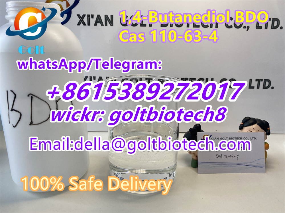 High quality 1,4-Butanediol BDO Cas 110-63-4 BDO Wickr:goltbiotech8 - photo