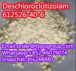 Good quality Deschloroclotizolam cas 612526-40-6 with low price Whatsapp:+852 46079074  - Sell advertisement in Chicago