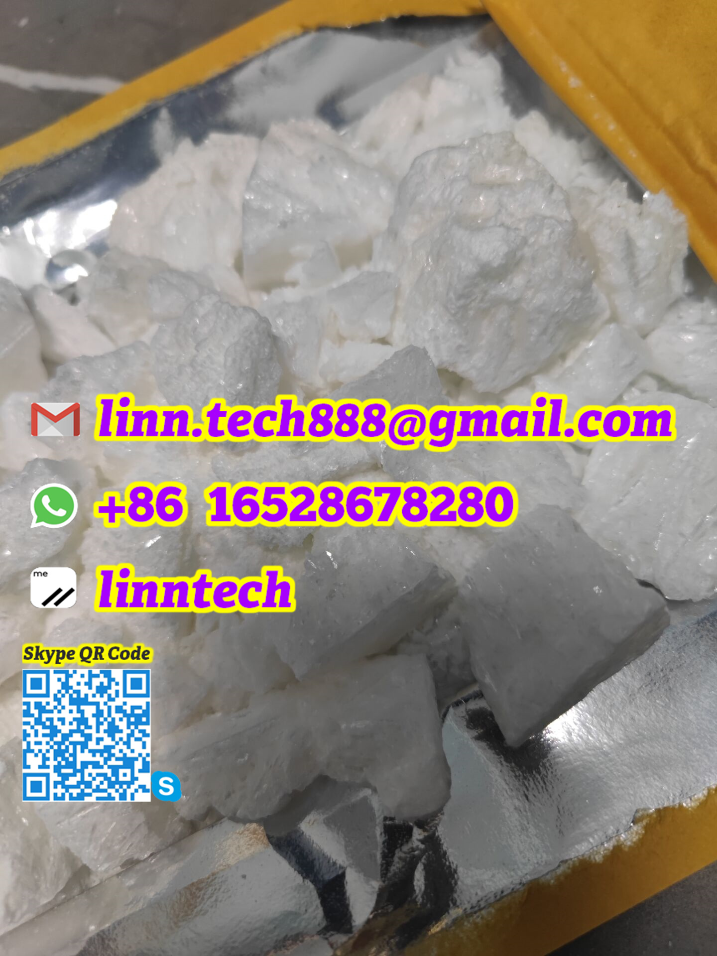Buy new Apihp Butylone BK-2022 bkebdp bkmdma Flak Ethylone white crystal  - photo