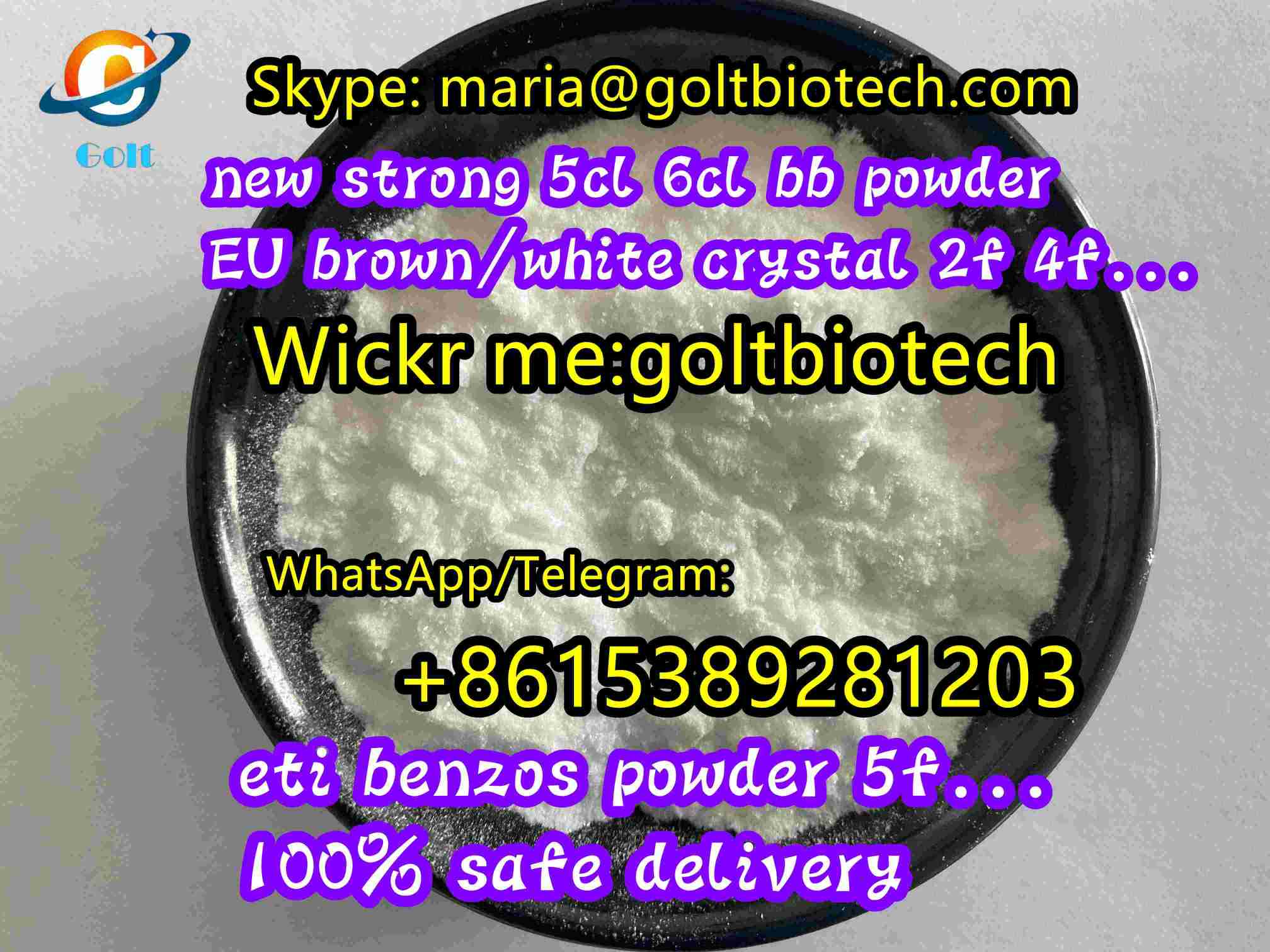 High quality Bromonordiazepam Cas 2894-61-3 bromazolam Flubrotizolam  wickr me: goltbiotech  - photo