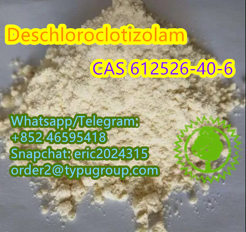 Factory Deschloroclotizolam CAS 612526-40-6 white powder Whatsapp: +852 46595418 - photo